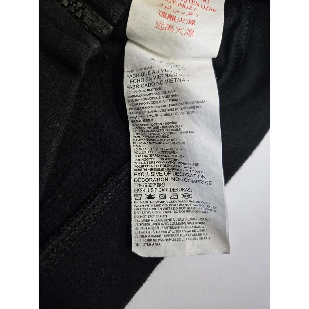 Nike‎ Air Black Fleece Full Zip Hoodie and Joggers Set 18M